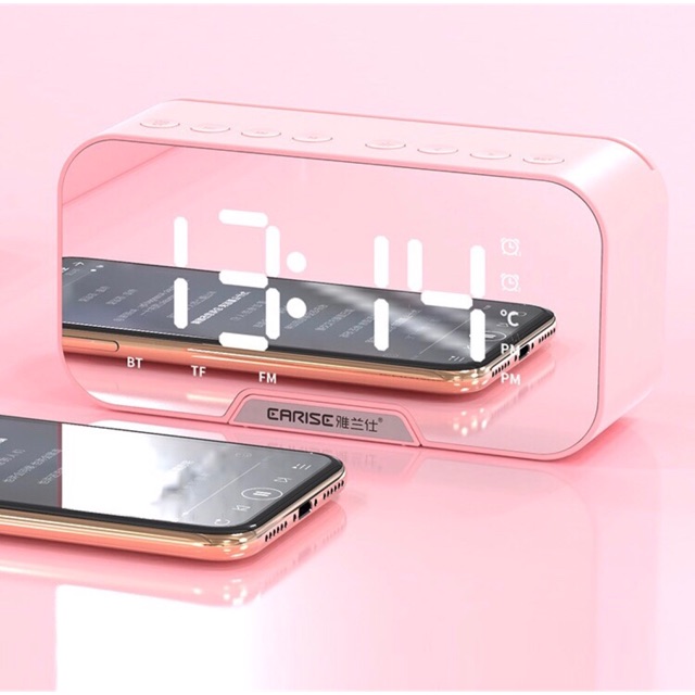 Đồng Hồ Kiêm Loa Bluetooth G10 Mặt Gương Hiển Thị Đèn Led hot đang sale mạnh