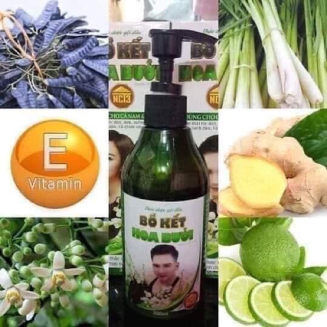 Dầu gội thảo dược bồ kết hoa bưởi NCT3 - Chính hãng NCT3 | BigBuy360 - bigbuy360.vn