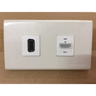 Mặt 1 cổng, 2 cổng, 3 cổng panasonic lắp âm tường