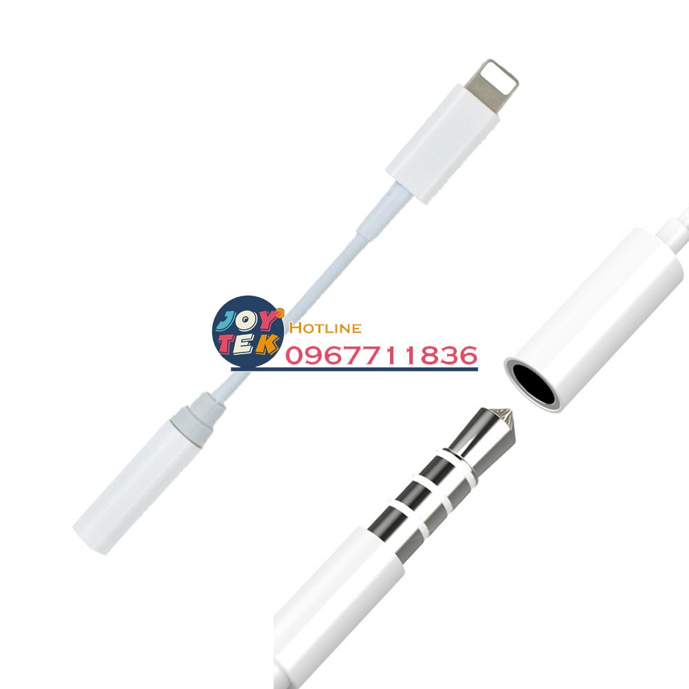 Jack chuyển đổi tai nghe Apple từ cổng Lightning sang cổng 3,5mm (Lightning to 3.5mm Headphone Jack Adapter)