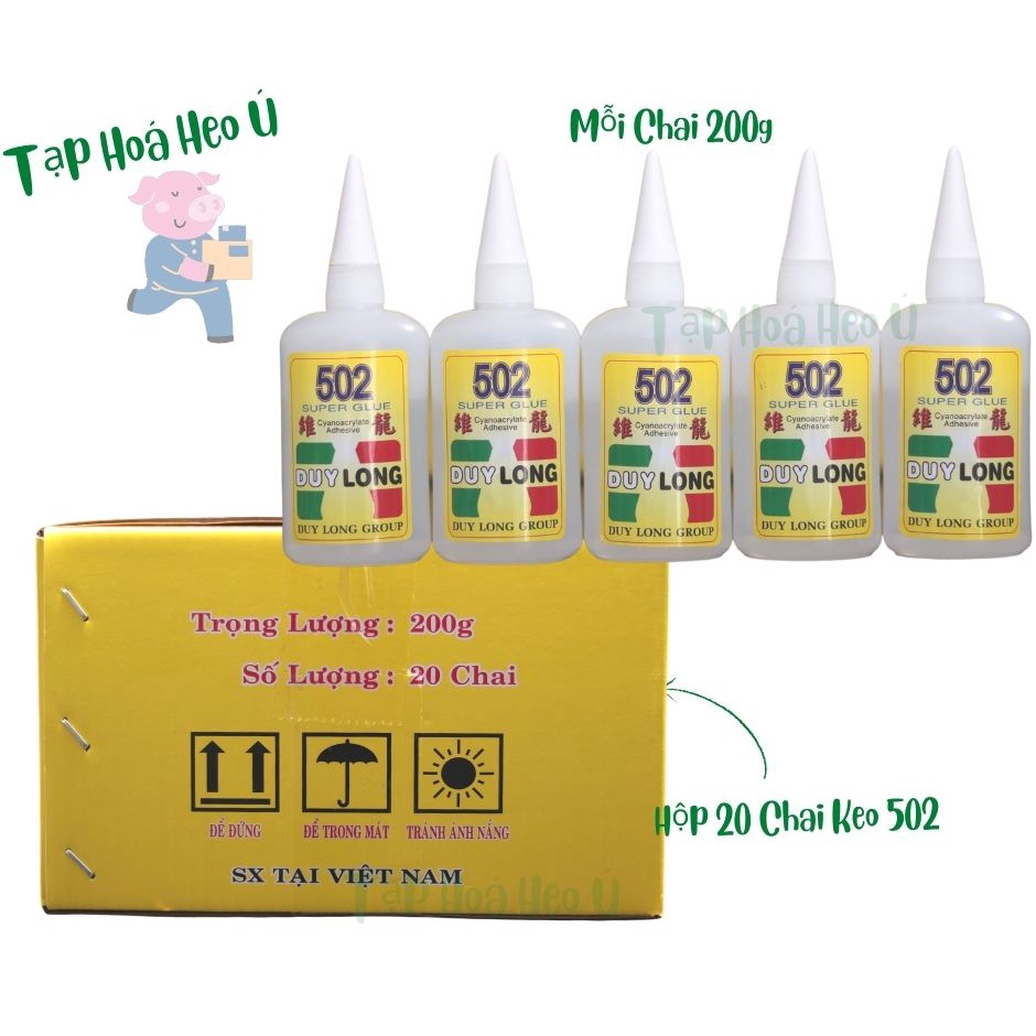 - Keo Dán Sắt, Dán Gỗ, Dán Giày 502 DUY LONG Chuyên Dụng Tiện Lợi Siêu Dính Giá Tốt