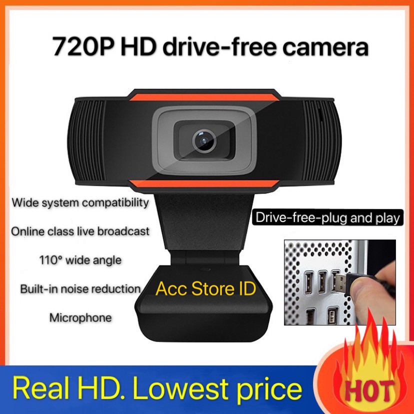 Webcam Tự Động Lấy Nét Hd 720p Tích Hợp Micro X11 | BigBuy360 - bigbuy360.vn