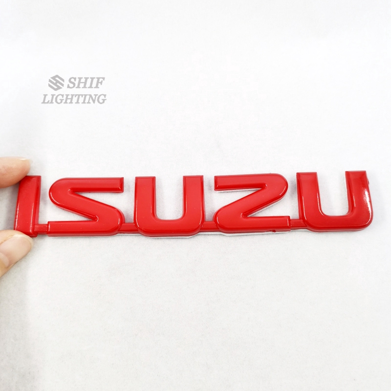 Miếng Dán Logo Dùng Trang Trí Xe Ô Tô Isuzu