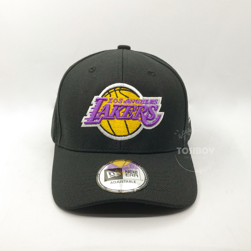 Nón kết kaki thêu logo Lakers