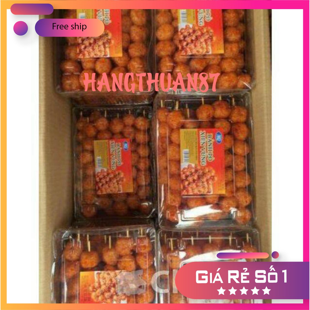 Freeship 50k Bánh Pò Quẩy, Bánh Bò Xiên Vừng