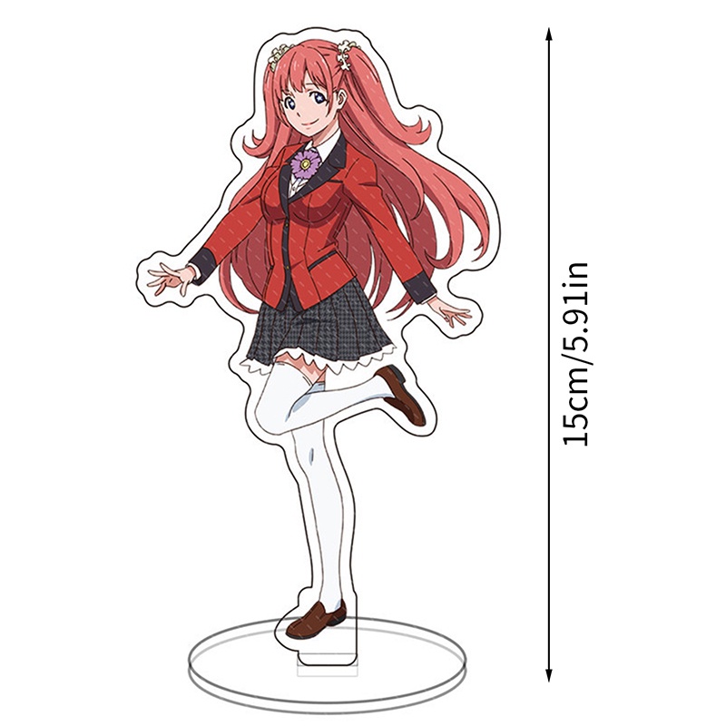 Tmdbyx Móc Khóa Mặt Hình Nhân Vật Anime Kakegurui Đứng Hai Mặt Acrylic Làm Quà Tặng