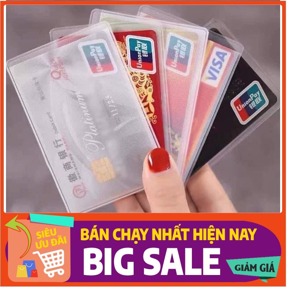 FREESHIP 50K_[COMBO 10] Bao đựng thẻ căn cước công dân CCCD, thẻ ngân hàng, bằng lái xe, Card visit