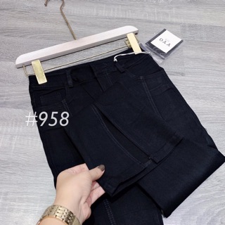 Quần ống loe sẻ gấu ms958