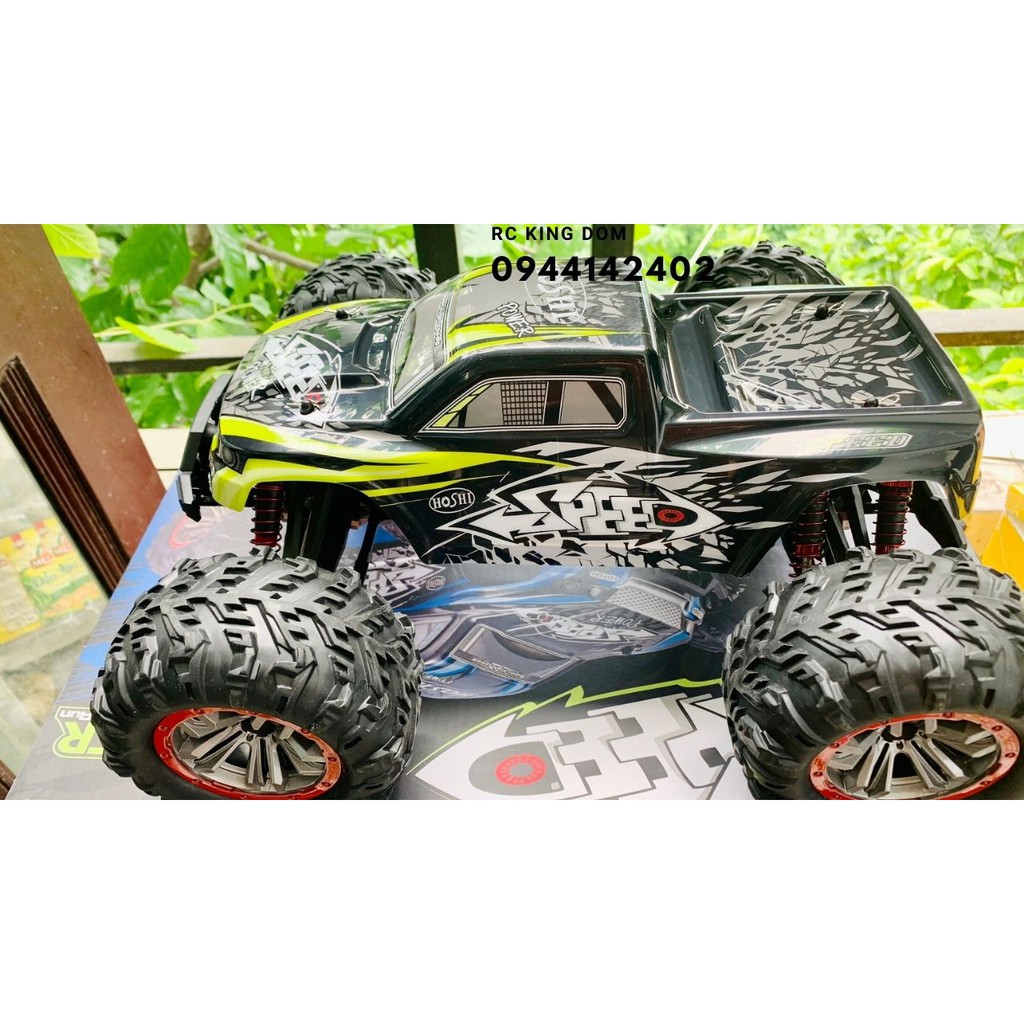 Xinlehong9125 HoshiN516 1/10 2.4G 2 cầu 4WD RC- Xe ô tô địa hình điều khiển từ xa tốc độ cao monster truck