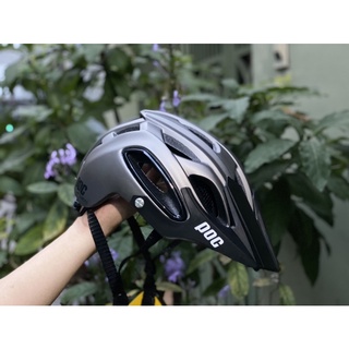 Mũ thể thao Poc 07 màu Xám titan cực đẹp , tặng kèm túi đựng và full box