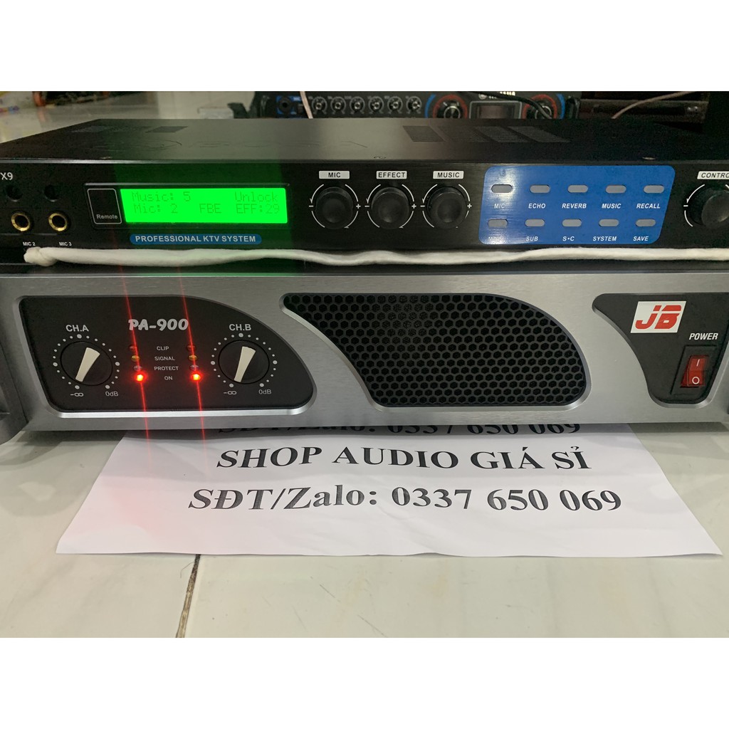 Vang số x9 và Cục đẩy JB PA-900 chuyên karaoke nghe nhạc gia đình lh mua hàng 0337650069 hoặc zaloo