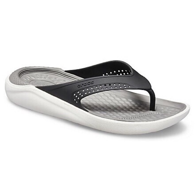 Dép xỏ ngón nam (đen/ trắng)