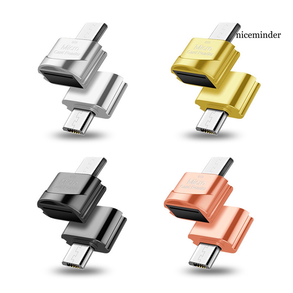 Đầu Đọc Thẻ Nhớ Mini Tốc Độ Cao Bằng Hợp Kim Kẽm Tiện Dụng Cho Văn Phòng