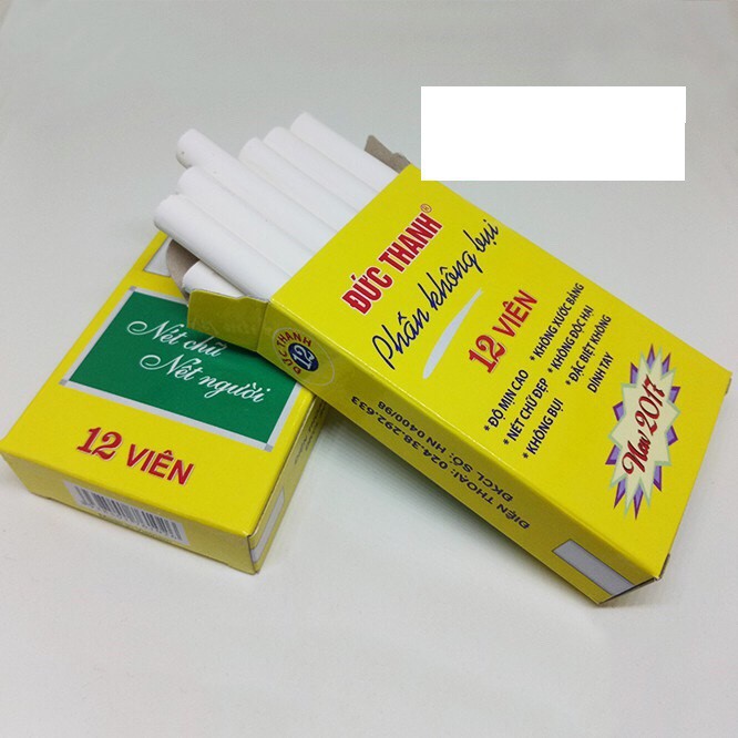 {sale} -  Phấn không bụi Đức Thanh, Viết thanh đậm [VPP Minh Hạnh]