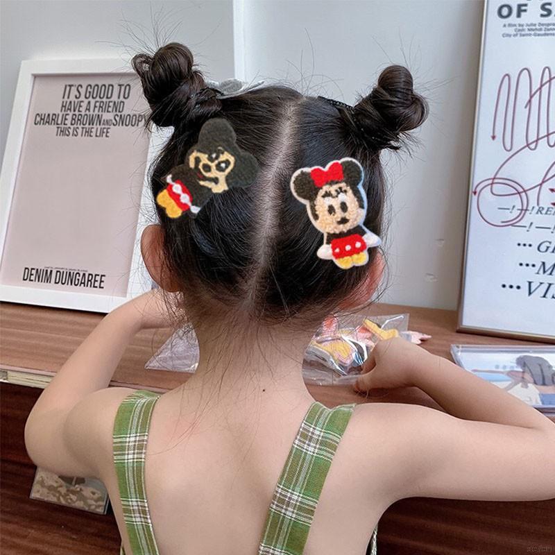 Kẹp tóc kiểu dáng hoạt hình dễ thương ngọt ngào thời trang cho bé gái