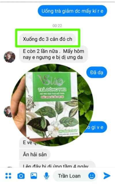 Vslim x2 Trà giảm cân đông y chính hãng