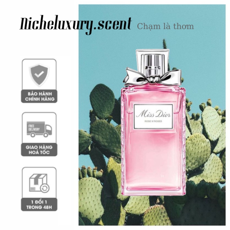 🅽🅸🅲🅷🅴 - Nước hoa Christian Dior Miss Dior Rose N'Roses For Women -10ml
