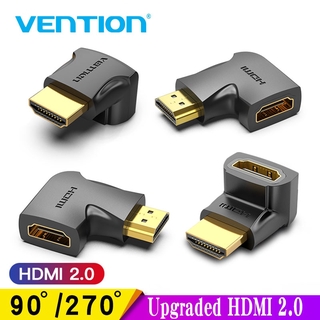 VENTION Đầu Chuyển Đổi HDMI 90 270 Độ Sang HDMI Cho HDTV PS4 Máy Chiếu