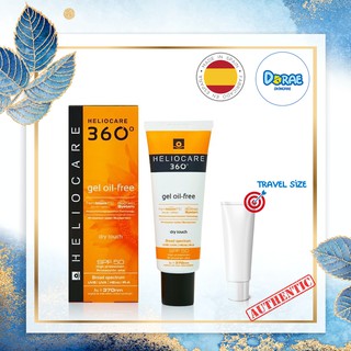 Hàng Auth_Giá Sỉ ✅ Gel Chống Nắng Heliocare 360º Gel Oil-Free SPF50 Dry Touch (50ml)