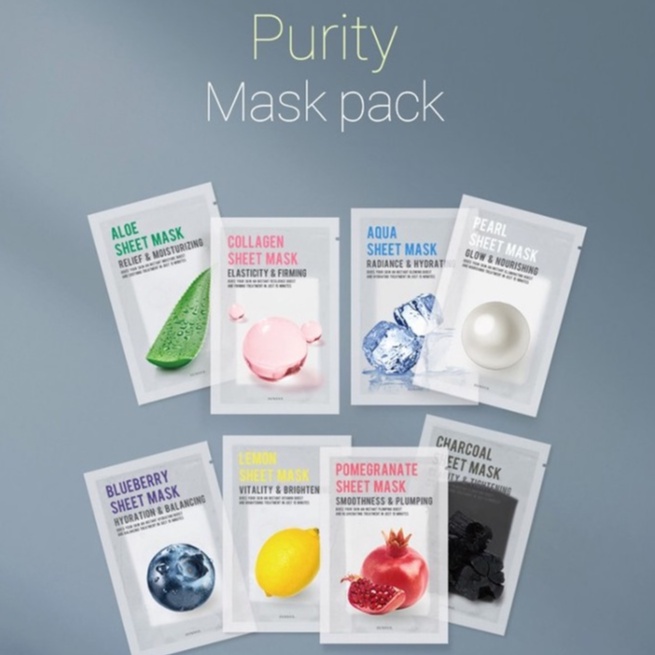 Set 40 miếng mặt nạ Eunyul Purity Mask Pack 22ml