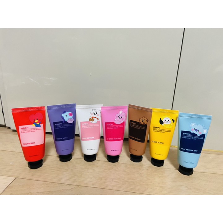 [Hàng có sẵn] Kem dưỡng da tay Gundal Shea Butter and Macadamia phiên bản BT21