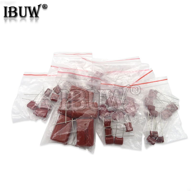 Set 50 Tụ Điện Polyester 10 Giá Trị 400V 10nF ~ 3.3UF Chuyên Dụng