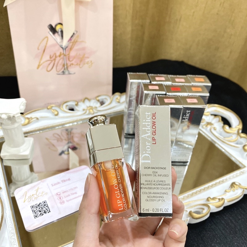 [Fullbox] Son dưỡng Dior Lip Glow Oil 000, 001, 004, 006, 015