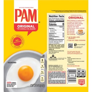 Dầu ăn dạng xịt Pam US