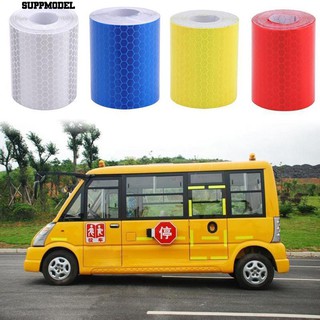 Phim cảnh báo an toàn 1m x 5cm Nhãn dán thân xe