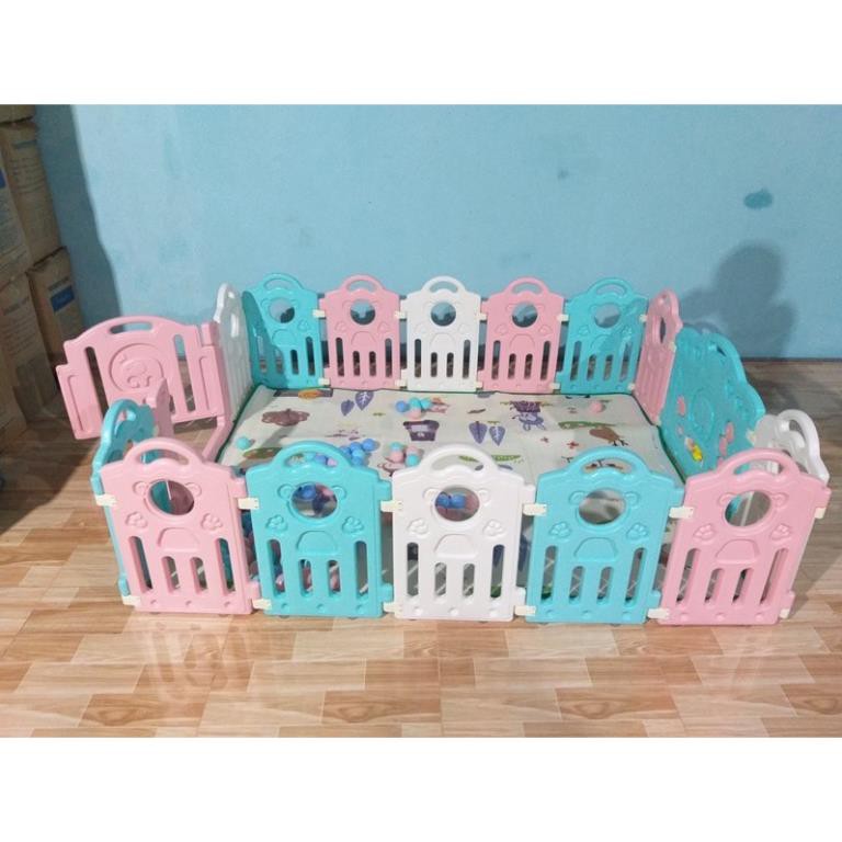 Quây cũi nhựa LUCKMAN MẪU Kinh Khí Cầu Giúp bé có một không gian riêng để vui chơi, phát triển trí tưởng tượng của mình