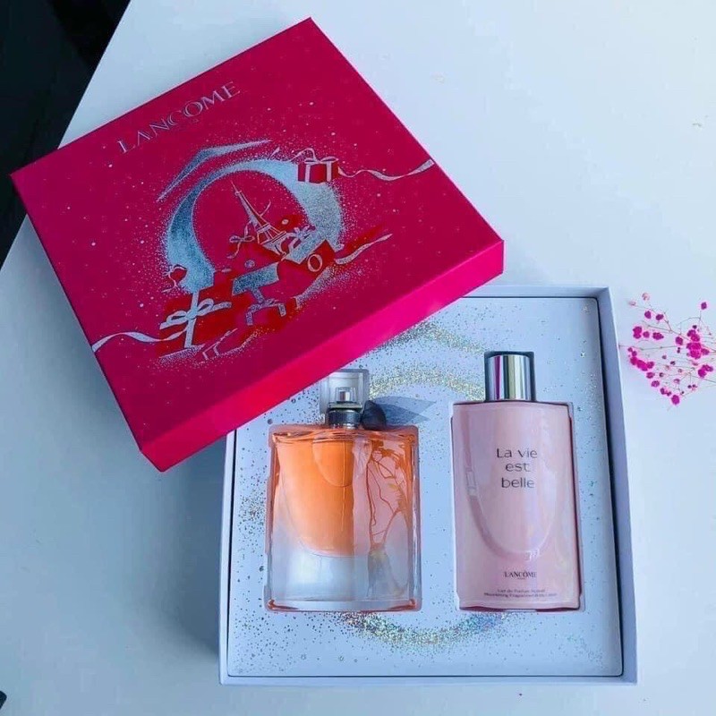 Set nước hoa Lancome La Vie Sét Belle 2 món | BigBuy360 - bigbuy360.vn