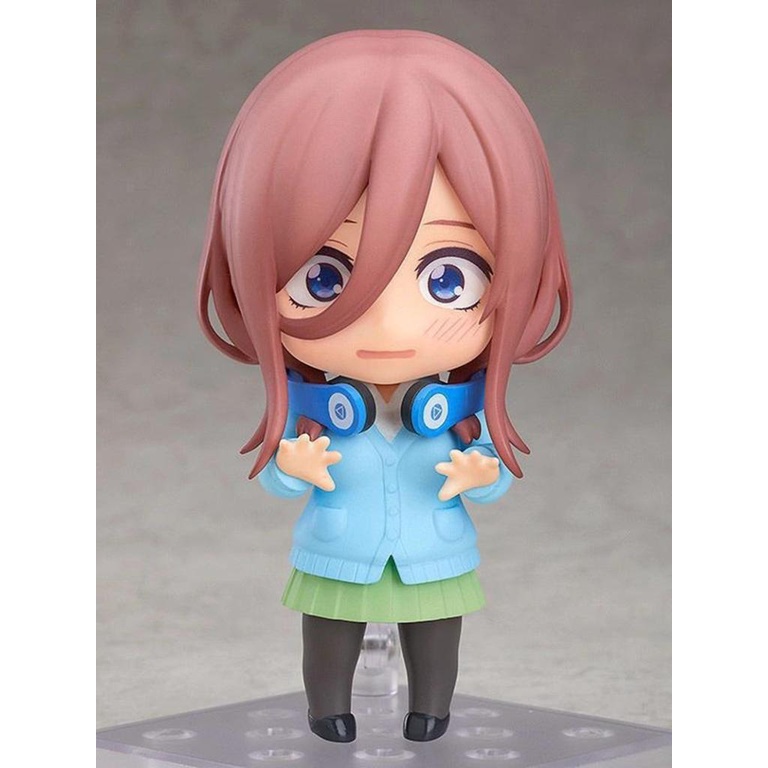 Mô hình nhân vật figure Nendoroid Miku Gotoubun no Hanayome Nhà có 5 nàng dâu anime chibi trang trí trưng bày đẹp