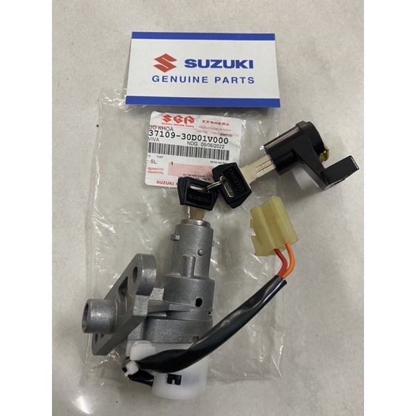 Bộ ổ khoá viva 110 suzuki chính hãng