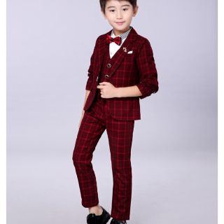 Bộ vest dạ cho bé trai