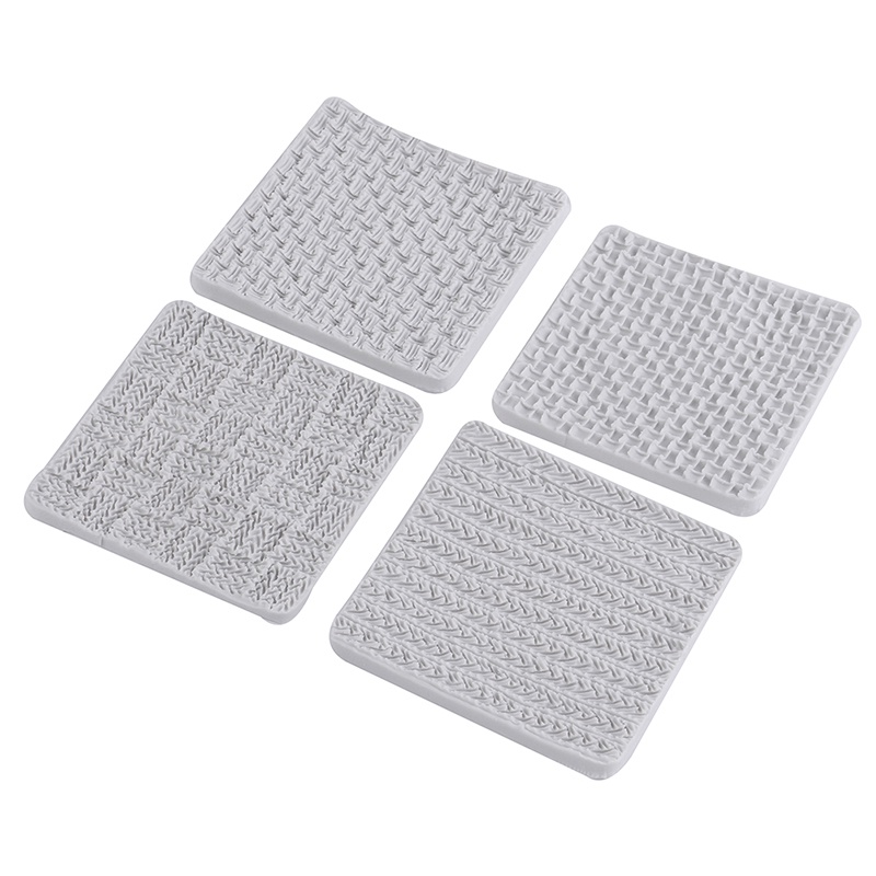 1 Khuôn Silicone Tạo Hình Len Dệt Kim Trang Trí Bánh