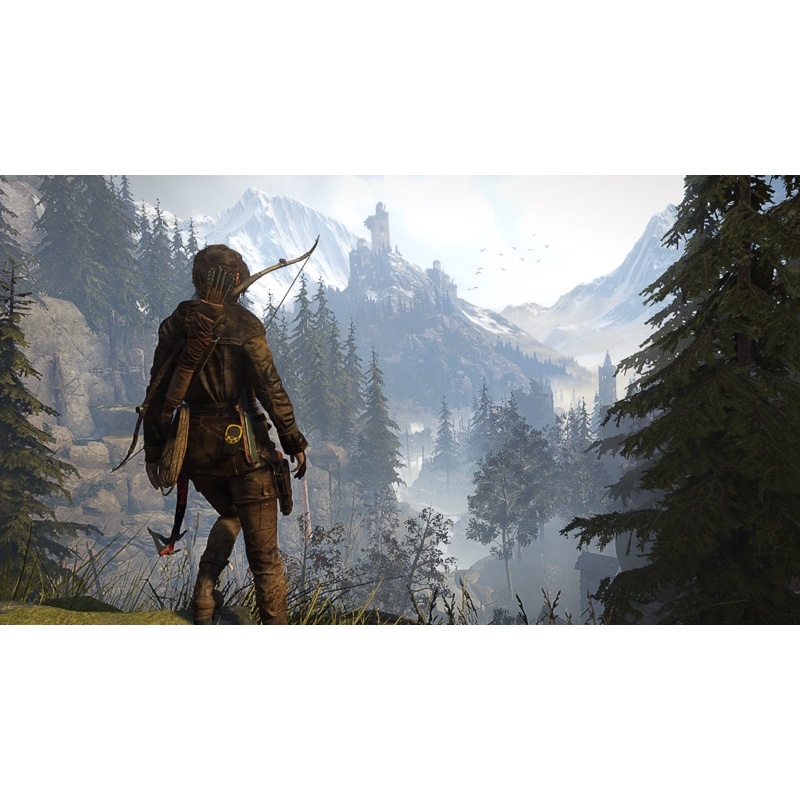 Đĩa chơi game PS4: Rise Of The Tomb Raider