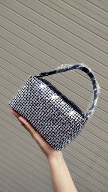 Túi clutch Đính Đá Thời Trang Hot Hit Sz 18