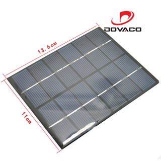 Tấm pin năng lượng mặt trời 6V 2W