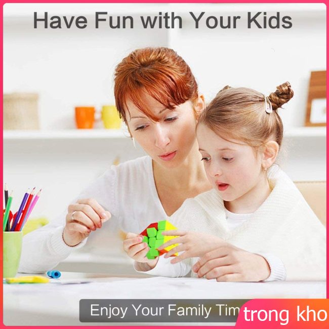 Khối rubik 3x3x3 35mm đồ chơi rèn luyện trí não cho bé