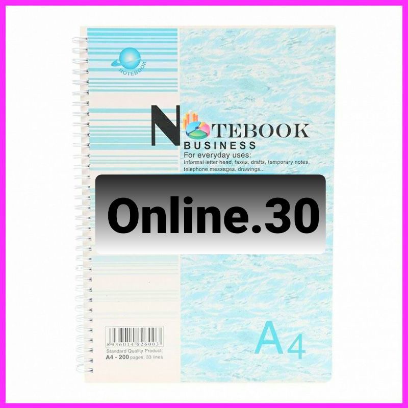 SỔ Lò xo A4 hải tiến  Lò xo A4 200 trang