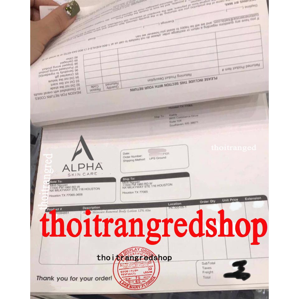 (Bill) Dưỡng Thể Làm Mềm Mịn Sáng Da Alpha Skincare Renewal Body Lotion 12% AHA 340g | BigBuy360 - bigbuy360.vn