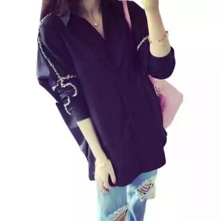 (Ảnh thật) (có bigsize) Áo sơ mi form rộng