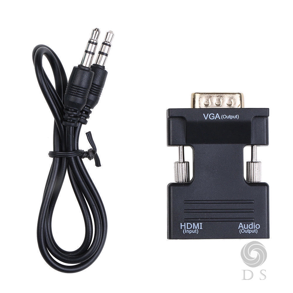 Đầu chuyển đổi từ cổng HDMI cái sang VGA đực