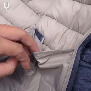 Áo Phao Bông Xước Siêu Nhẹ Uni