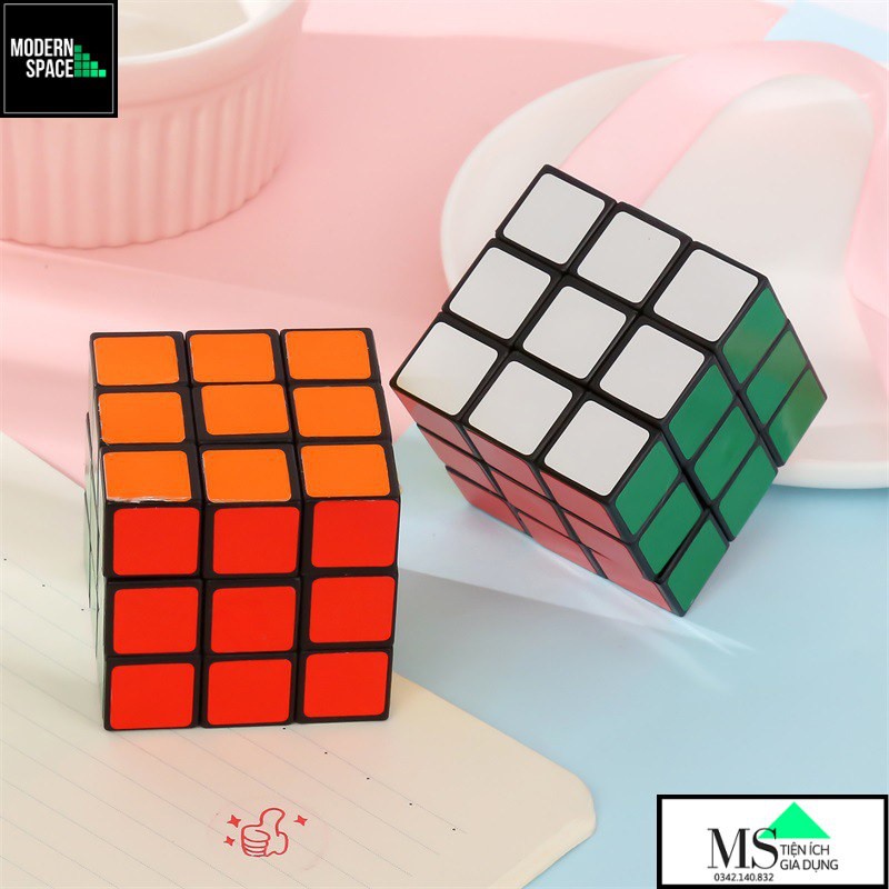 Rubik 3x3 Khối Lập Phương, Tặng Kèm Rubik 3x3 Mini Rubic Ma Thuật 3 Tầng
