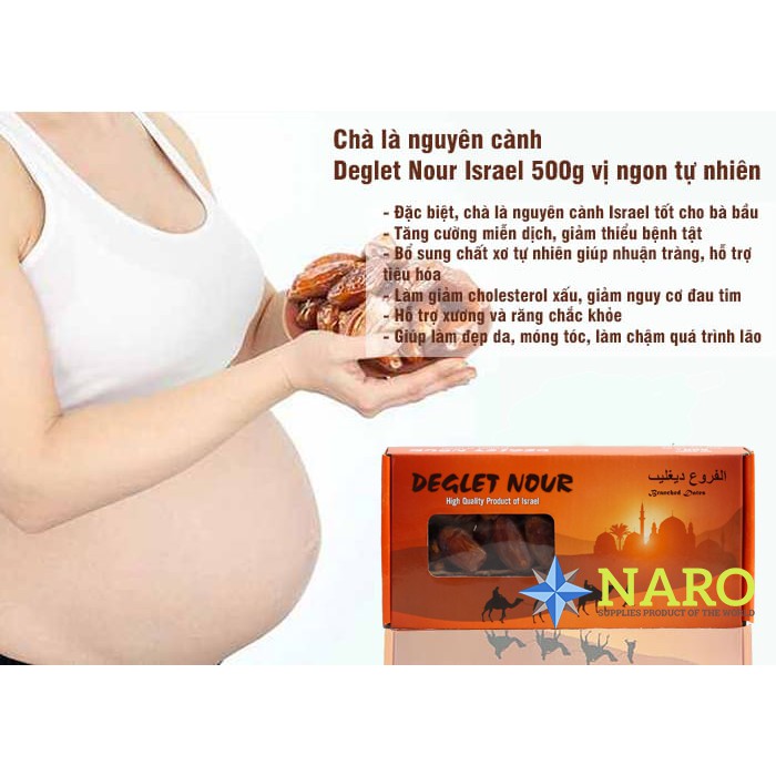 Chà Là Nguyên Cành Deglet Nour Israel (Mẫu Mới 2021) | BigBuy360 - bigbuy360.vn