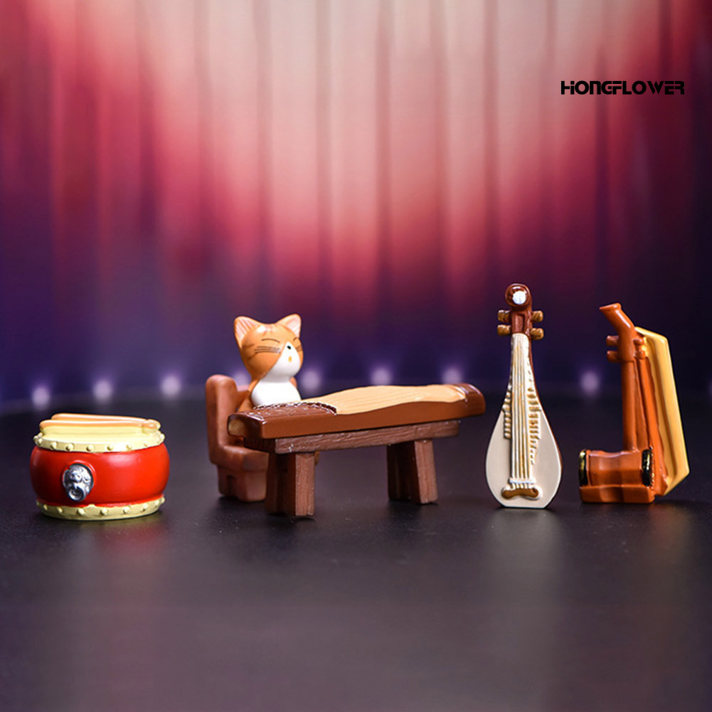 Khuôn Mini Hình Đàn Violin / Piano / Violin / Kèn Saxophone Dùng Để Trang Trí Vườn