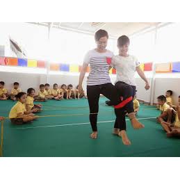 Dây Chun Chơi 2 Người 3 Chân