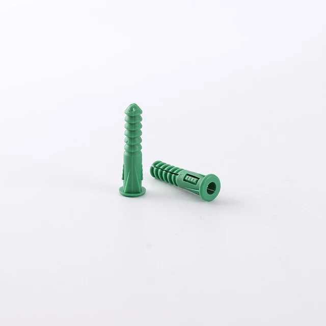 200 tắc kê nhựa kiểu Pháp. đường kính 6mm sử dụng mũi khoan 6mm và vít 5mm.