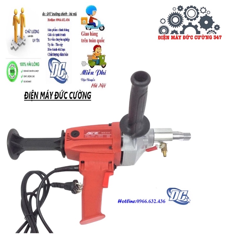 Máy khoan rút lõi betong cầm tay ACZ 6110